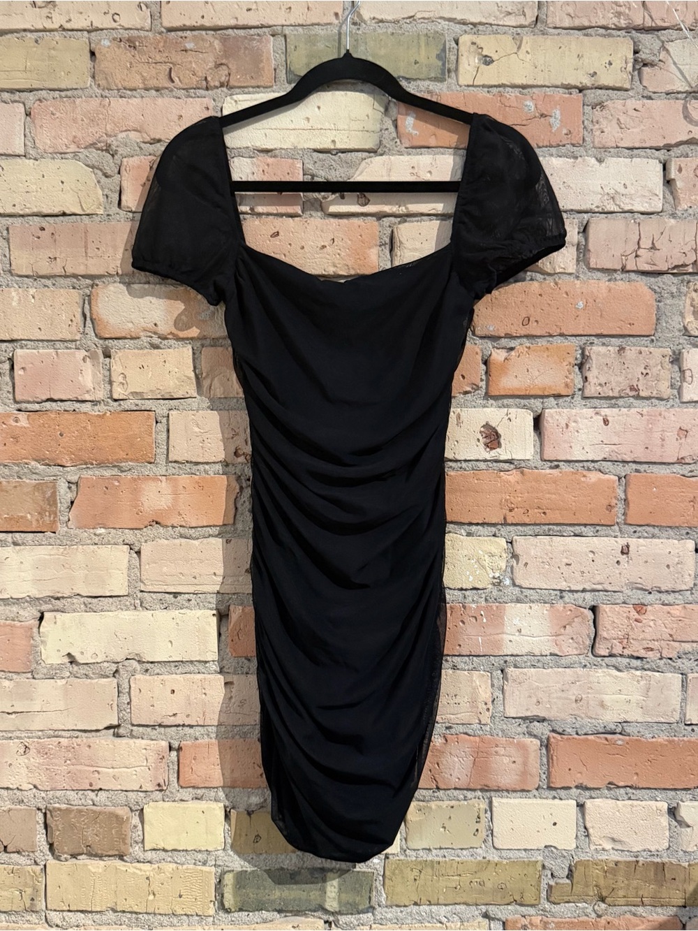 Princess Polly Black Mini Dress size 6